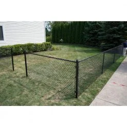 Brand new 👏 1-3/8 in. x 10 ft. 6 in. 17-Gauge Galvanized Top Rail - Black by Everbilt ✨ 9 Brand new 👏 1-3/8 in. x 10 ft. 6 in. 17-Gauge Galvanized Top Rail - Black by Everbilt ✨ -Cheap Fence Gates Plus Store everbilt fence hardware 328901bkeb 4f 1000