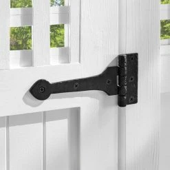 New 🥰 Cast Iron Gate Set by Everbilt ✔️ -Cheap Fence Gates Plus Store everbilt fence hardware 60195 4f 1000