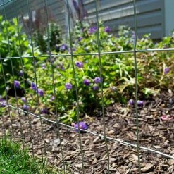 New ✨ 5 ft. x 50 ft. 14-Gauge Galvanized Steel Welded Wire Garden Fence by Everbilt ✨ -Cheap Fence Gates Plus Store everbilt garden fencing 308303eb fa 1000