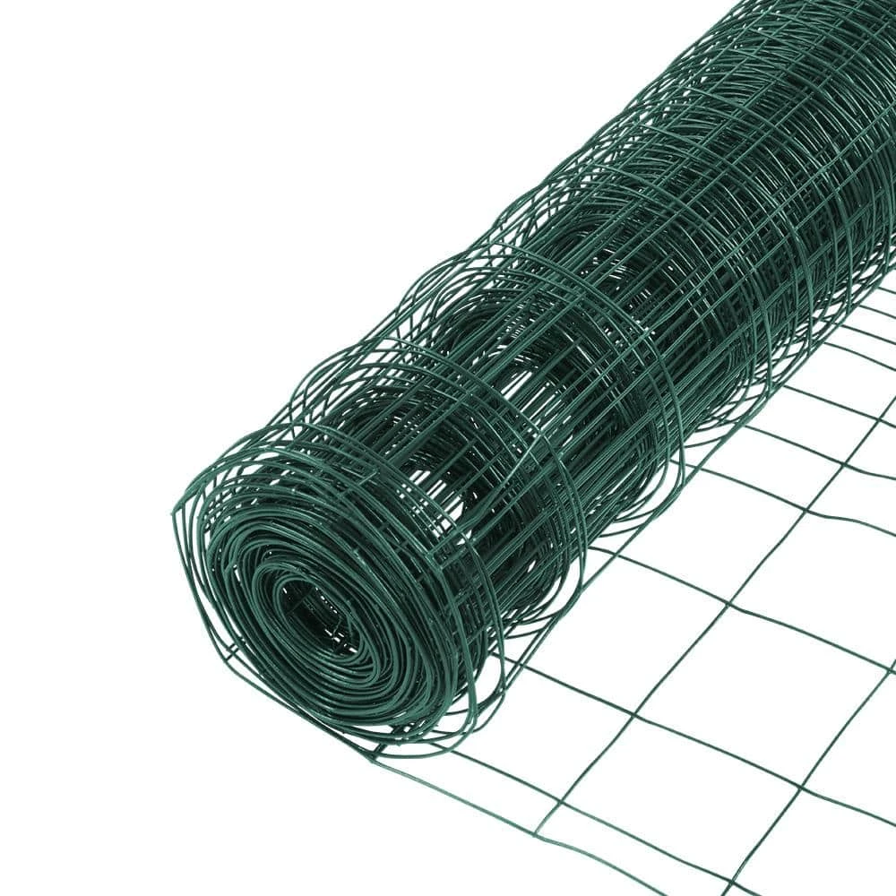 Buy ✔️ 2.3 ft. x 50 ft. PVC Green Garden Fence Welded Wire by Everbilt 🎉 3 Buy ✔️ 2.3 ft. x 50 ft. PVC Green Garden Fence Welded Wire by Everbilt 🎉
