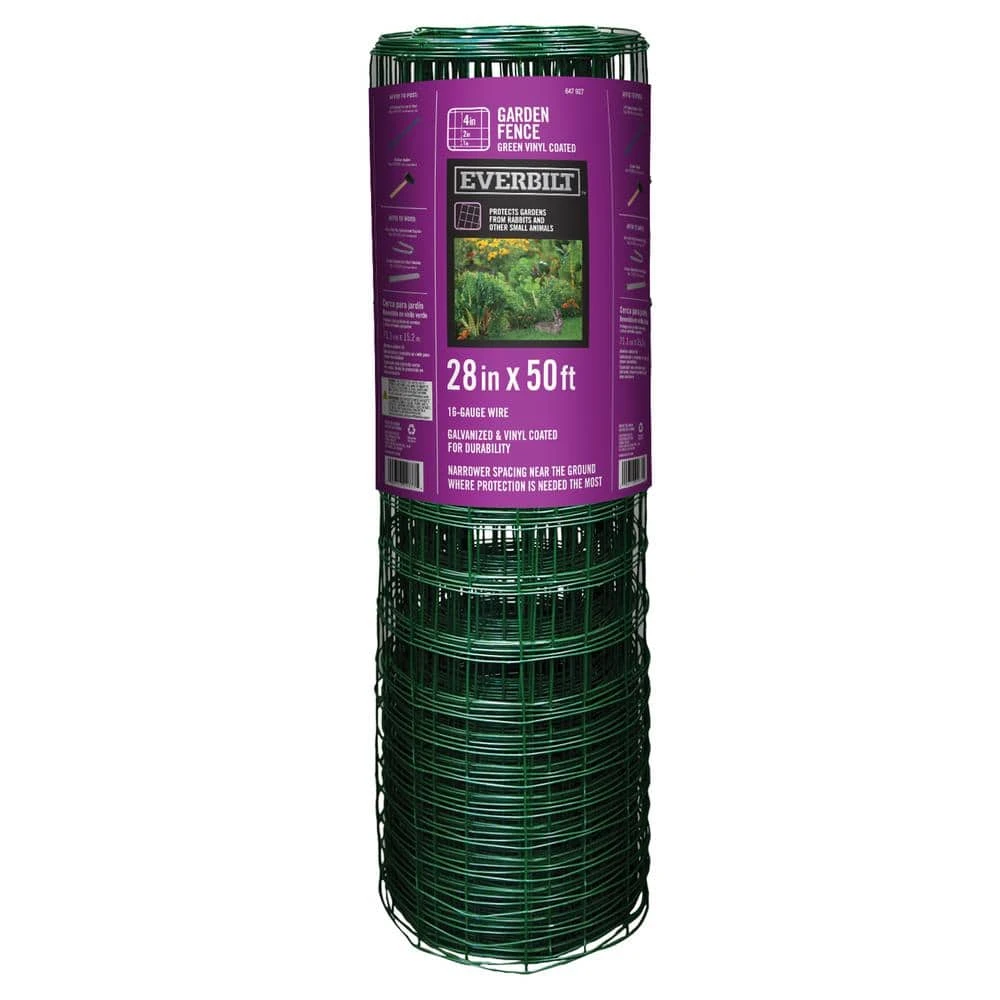 Buy ✔️ 2.3 ft. x 50 ft. PVC Green Garden Fence Welded Wire by Everbilt 🎉 4 Buy ✔️ 2.3 ft. x 50 ft. PVC Green Garden Fence Welded Wire by Everbilt 🎉 - Image 2