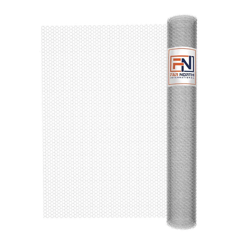 Coupon 🎉 4 ft. x 25 ft. 20-Gauge Galvanized Poultry Netting with 1 in. Mesh by FAR NORTH INTERNATIONAL 🤩 4 Coupon 🎉 4 ft. x 25 ft. 20-Gauge Galvanized Poultry Netting with 1 in. Mesh by FAR NORTH INTERNATIONAL 🤩 - Image 2