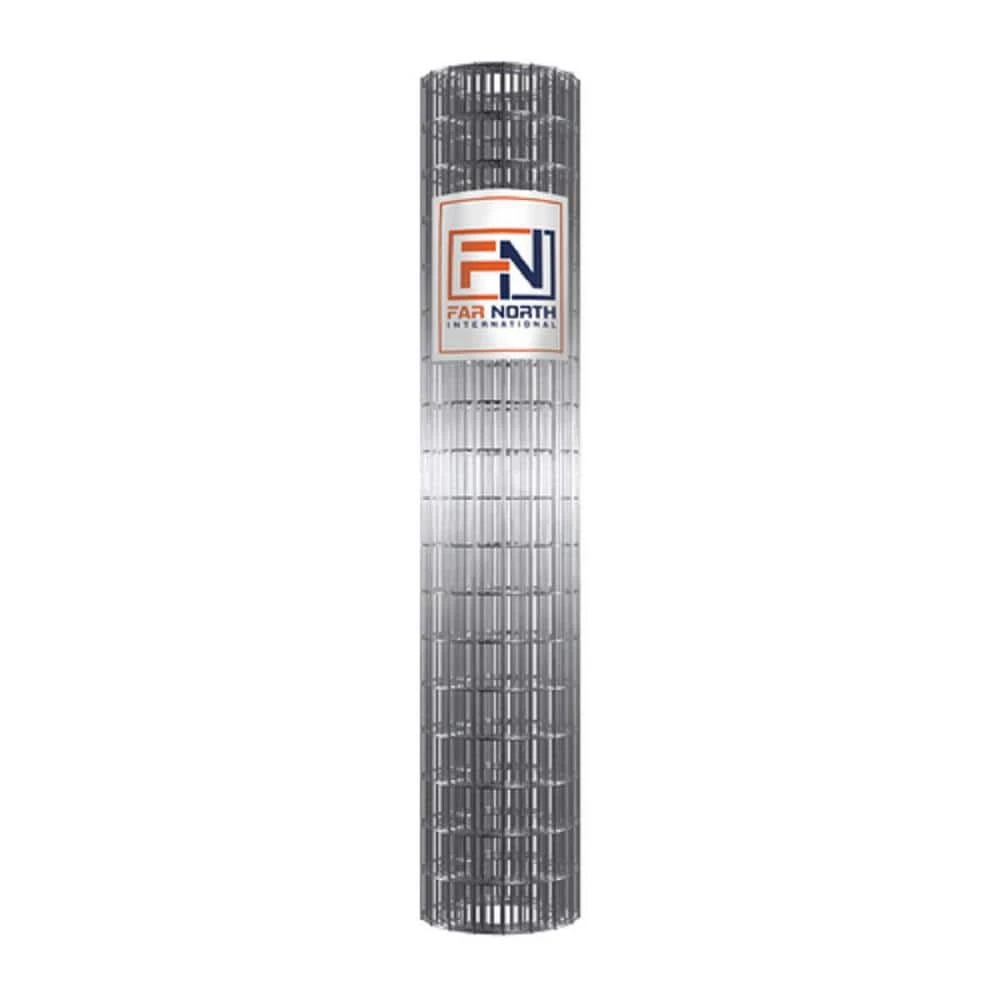 Top 10 ✨ 6 ft. x 50 ft. 12.5-Gauge Galvanized Welded Wire with 2 in. x 4 in. Mesh Size by FAR NORTH INTERNATIONAL ✨ 3 Top 10 ✨ 6 ft. x 50 ft. 12.5-Gauge Galvanized Welded Wire with 2 in. x 4 in. Mesh Size by FAR NORTH INTERNATIONAL ✨