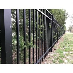 Coupon ⭐ 2 in. L x 2 in. W x 3 in. H Black Ornamental Fence Post Guard by Fence Armor 🔥 -Cheap Fence Gates Plus Store fence armor fence hardware fa2x2obmb 4f 1000