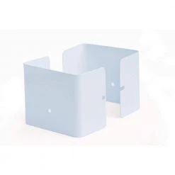 Cheapest ❤️ White Fence Post Guard 3.5 in. L x 3.5 in. W x 3 in. H for Wood by Fence Armor 🤩