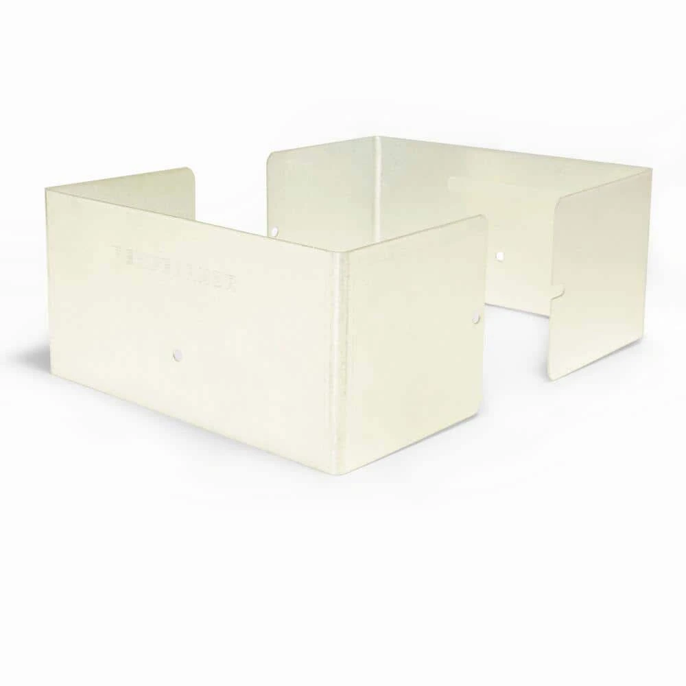 Hot Sale ⭐ 6 in. L x 6 in. W x 1/4 ft. H Almond Fence Post Guard for Wood or Vinyl by Fence Armor ⌛ 3 Hot Sale ⭐ 6 in. L x 6 in. W x 1/4 ft. H Almond Fence Post Guard for Wood or Vinyl by Fence Armor ⌛