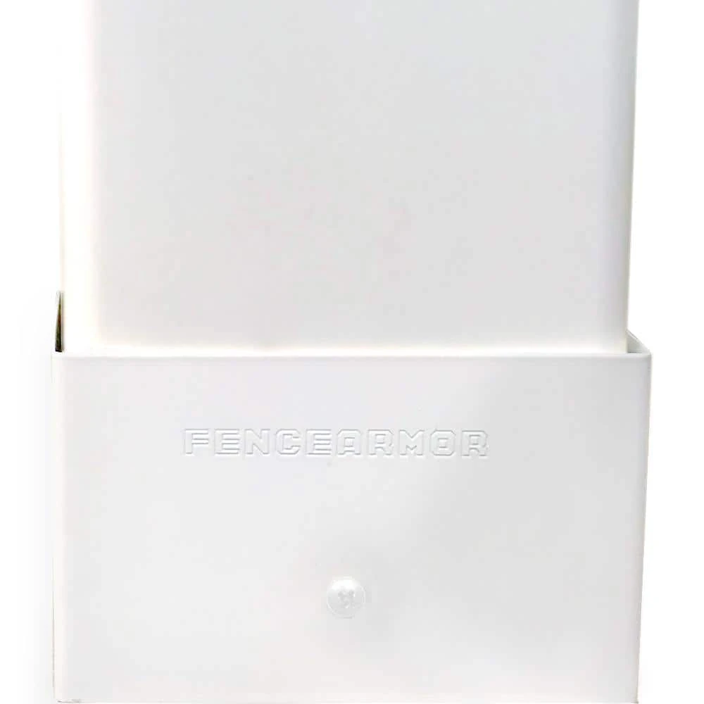 Best Sale โจ 6 in. L x 1/4 ft. H x 1/2 in. D White Demi Fence Post Guard for Wood or Vinyl by Fence Armor ๐ 4 Best Sale โจ 6 in. L x 1/4 ft. H x 1/2 in. D White Demi Fence Post Guard for Wood or Vinyl by Fence Armor ๐ - Image 2