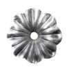 New ✔️ 2-5/16 in. Round Heavy Gauge Center Punched Floral Design Raw Forged Rosette by arteferro 😀 -Cheap Fence Gates Plus Store fence hardware 116 a 4 64 1000
