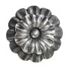 Promo ✔️ 3-3/4 in. Round Heavy Gauge Floral Design Raw Forged Rosette by arteferro ⭐ -Cheap Fence Gates Plus Store fence hardware 116 a 5 64 1000