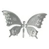 Promo 🔔 2-9/16 in. x 4-5/16 in. and 0.0197 in. Stamped Raw Steel Small Butterfly by arteferro 🥰 -Cheap Fence Gates Plus Store fence hardware 137 9 64 1000