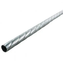 Deals ✨ 118 in. x 1-9/16 in. Round Twisted Design Raw Iron Forged Tube by arteferro 🧨