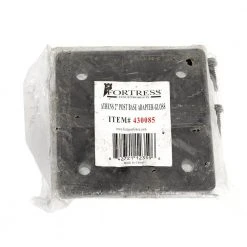 Top 10 ⌛ Athens Gloss Black Post Base Adapter for 2 in. Fence Post by Unbranded ✨ -Cheap Fence Gates Plus Store fence hardware 430085 4f 1000