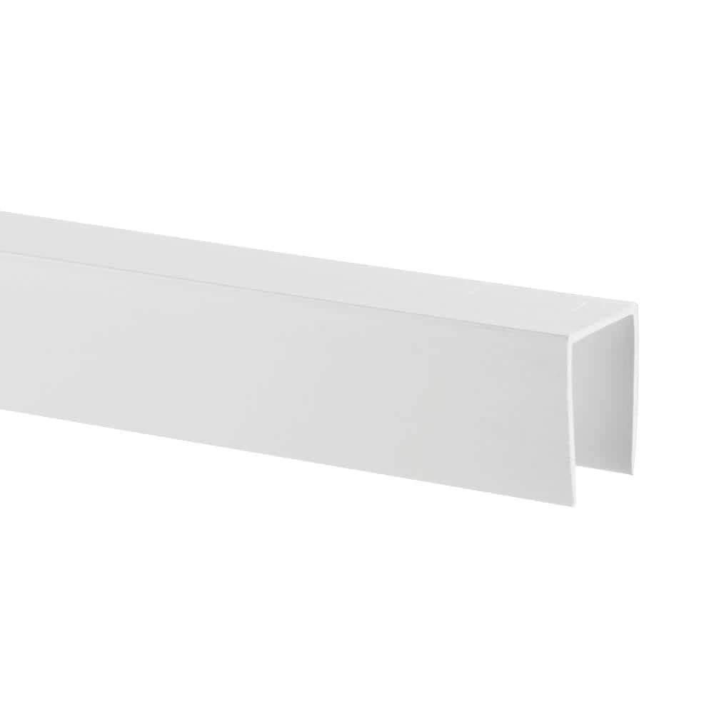 Buy ❤️ 7/8 in. x 55.875 in. Polypropylene Fairfax Fence U-Channel White by Unbranded ✔️ 3 Buy ❤️ 7/8 in. x 55.875 in. Polypropylene Fairfax Fence U-Channel White by Unbranded ✔️