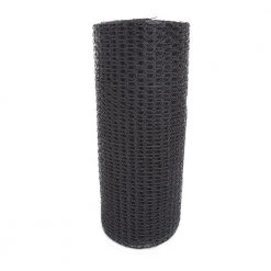 Deals 💯 3 ft. x 150 ft. 16-Gauge Black PVC Coated Poultry Netting with 1.5 in. Mesh by Fencer Wire 🎉 -Cheap Fence Gates Plus Store fencer wire chicken wire nv16 b3x150m1h 4f 1000