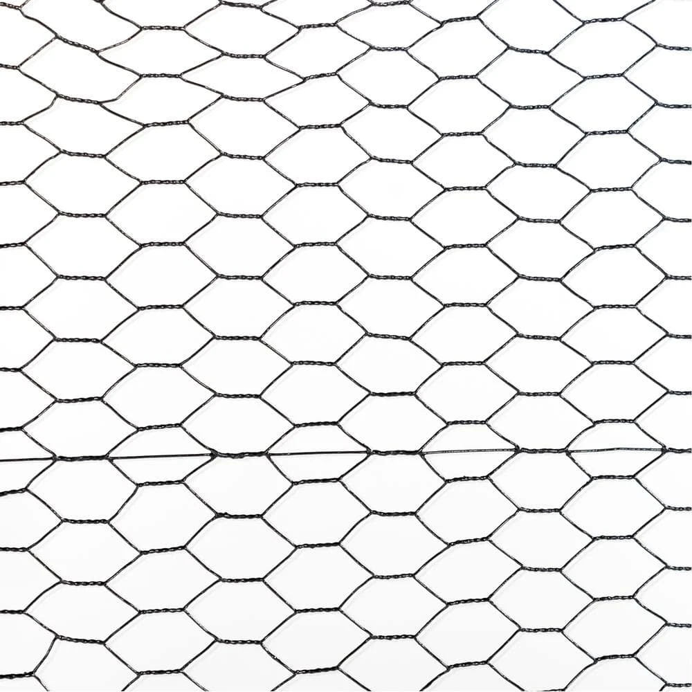 Outlet โจ 5 ft. x 150 ft. 20-Gauge Black PVC ๐ Coated Poultry Netting with 1 in. Mesh by Fencer Wire ๐ฅ 5 Outlet โจ 5 ft. x 150 ft. 20-Gauge Black PVC ๐ Coated Poultry Netting with 1 in. Mesh by Fencer Wire ๐ฅ - Image 3