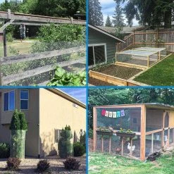 Cheapest 🔔 1/2 in. x 2 ft. x 100 ft. 19-Gauge Hardware Cloth, Galvanized Welded Cage Wire Poultry Netting Square Chicken Fencing by Fencer Wire ✨ -Cheap Fence Gates Plus Store fencer wire hardware cloth fencing ca19 2x100mf12 hd 1f 1000