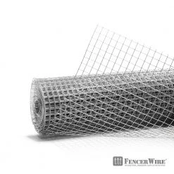 Cheapest 🔔 1/2 in. x 2 ft. x 100 ft. 19-Gauge Hardware Cloth, Galvanized Welded Cage Wire Poultry Netting Square Chicken Fencing by Fencer Wire ✨