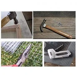 New 🔥 1/2 in. x 3 ft. x 50 ft. 19-Gauge Hardware Cloth by Fencer Wire 😀 -Cheap Fence Gates Plus Store fencer wire hardware cloth fencing ca19 3x50mf12 76 1000