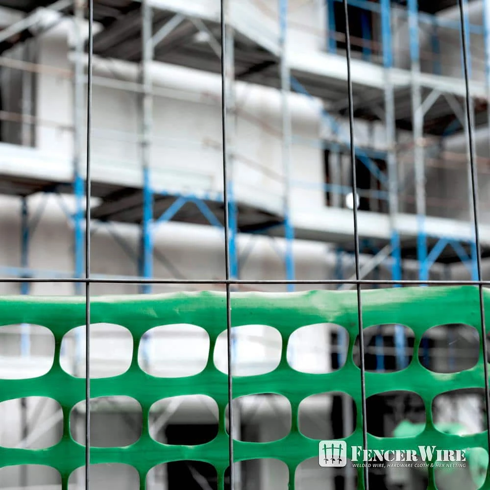 Deals 🎉 4 ft. x 100 ft. Outdoor Snow Fence, Plastic Safety Mesh, Temporary Garden Netting for Poultry, Green by Fencer Wire 😀 11 Deals 🎉 4 ft. x 100 ft. Outdoor Snow Fence, Plastic Safety Mesh, Temporary Garden Netting for Poultry, Green by Fencer Wire 😀 - Image 9