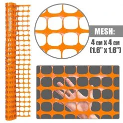 Flash Sale ๐ 4 ft. x 100 ft. Outdoor Snow Fence, Plastic Safety Mesh, Temporary Garden Netting for Poultry in Orange by Fencer Wire ๐ฅ 16 Flash Sale ๐ 4 ft. x 100 ft. Outdoor Snow Fence, Plastic Safety Mesh, Temporary Garden Netting for Poultry in Orange by Fencer Wire ๐ฅ -Cheap Fence Gates Plus Store fencer wire snow fencing psc10 o4x100m44cm 40 1000