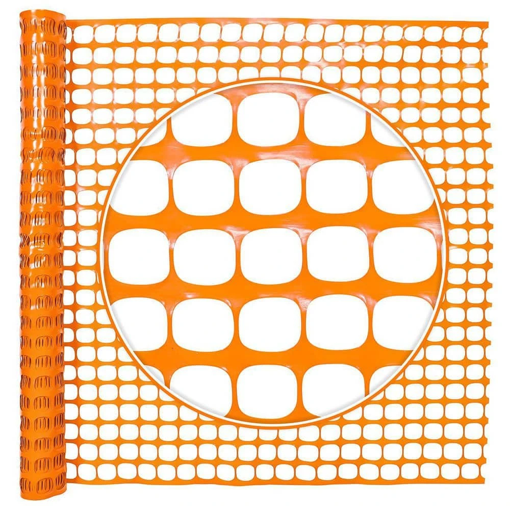 Flash Sale ๐ 4 ft. x 100 ft. Outdoor Snow Fence, Plastic Safety Mesh, Temporary Garden Netting for Poultry in Orange by Fencer Wire ๐ฅ 7 Flash Sale ๐ 4 ft. x 100 ft. Outdoor Snow Fence, Plastic Safety Mesh, Temporary Garden Netting for Poultry in Orange by Fencer Wire ๐ฅ - Image 5