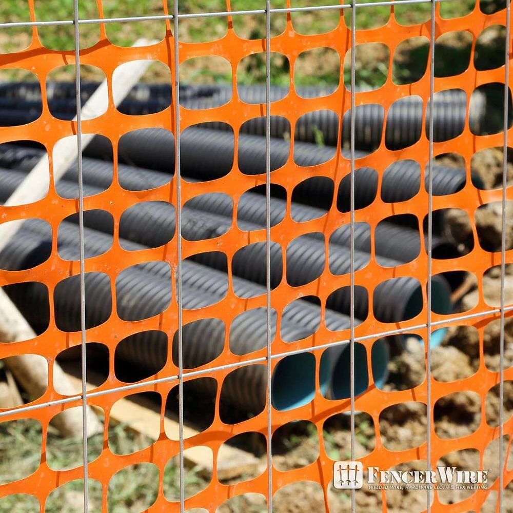 Flash Sale ๐ 4 ft. x 100 ft. Outdoor Snow Fence, Plastic Safety Mesh, Temporary Garden Netting for Poultry in Orange by Fencer Wire ๐ฅ 13 Flash Sale ๐ 4 ft. x 100 ft. Outdoor Snow Fence, Plastic Safety Mesh, Temporary Garden Netting for Poultry in Orange by Fencer Wire ๐ฅ - Image 11