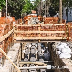 Wholesale 😍 4 ft. x 100 ft. Outdoor Safety Fence, Plastic Fencing Roll for Construction Fencing Pet Fencing and Event Fencing by Fencer Wire ❤️ -Cheap Fence Gates Plus Store fencer wire snow fencing psc7 o4x100m410cm 4f 1000