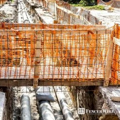 Wholesale 😍 4 ft. x 100 ft. Outdoor Safety Fence, Plastic Fencing Roll for Construction Fencing Pet Fencing and Event Fencing by Fencer Wire ❤️ -Cheap Fence Gates Plus Store fencer wire snow fencing psc7 o4x100m410cm c3 1000