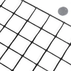 Budget ✨ 2 ft. x 100 ft. 16-Gauge Black PVC 🔥 Coated Welded Wire Mesh Size 1.5 in. x 1.5 in. by Fencer Wire 😀