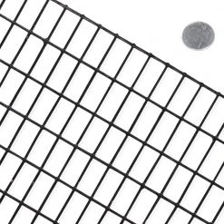 Coupon ✔️ 2 ft. x 100 ft. 16-Gauge Black PVC 😍 Coated Welded Wire Mesh Size 0.5 in. x 1 in. by Fencer Wire 👍 -Cheap Fence Gates Plus Store fencer wire welded wire fencing wv16 b2x100mh1 1f 1000