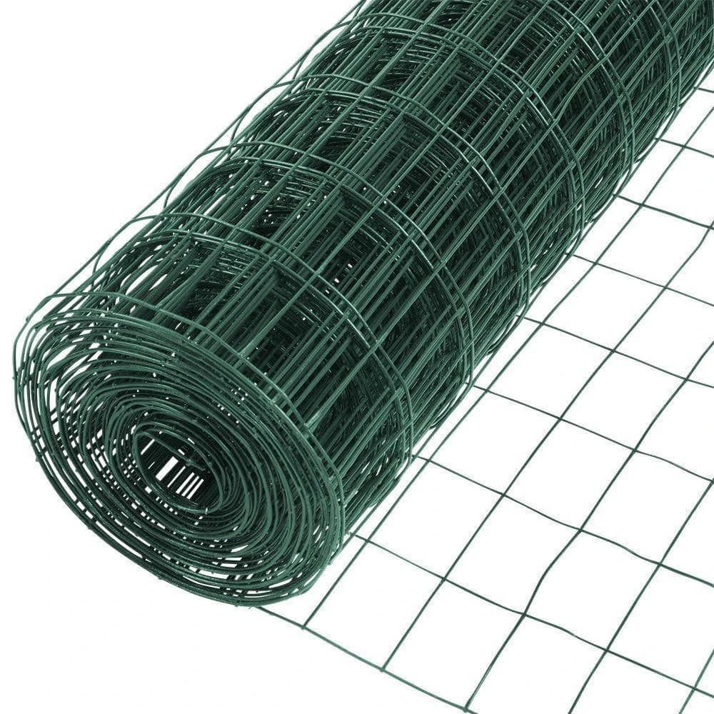 Cheap ✨ 2 ft. x 50 ft. 16-Gauge Green PVC Coated Welded Wire Fence with Mesh Size 3 in. x 2 in. by Fencer Wire 🛒 5 Cheap ✨ 2 ft. x 50 ft. 16-Gauge Green PVC Coated Welded Wire Fence with Mesh Size 3 in. x 2 in. by Fencer Wire 🛒 - Image 3