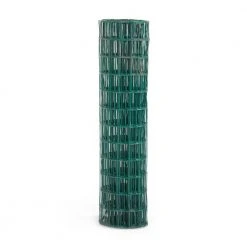 New 😀 4 ft. x 50 ft. 16-Gauge Green PVC Coated Welded Wire Fence with Mesh Size 3 in. x 2 in. by Fencer Wire 😉 -Cheap Fence Gates Plus Store fencer wire welded wire fencing wv16 g4x50m32 4f 1000