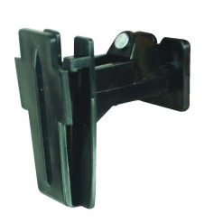 Discount ⭐ Wood Post - 2 in. Polytape Nail-On Offset Insulator - Black by Field Guardian 👍