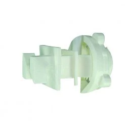 Cheapest 😀 White Polywire/Wire W-Style Screw for Round Post (25-Pack) by Field Guardian ❤️