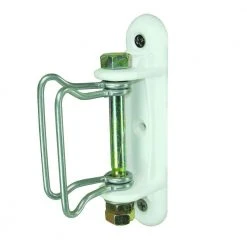 Hot Sale 👍 2 in. Wood Post Polytape Corner/End Insulator - White by Field Guardian 💯