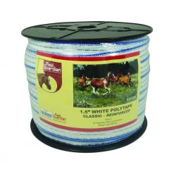 Best Sale 🥰 1.5 in. White Classic Reinforced Polytape by Field Guardian ⌛