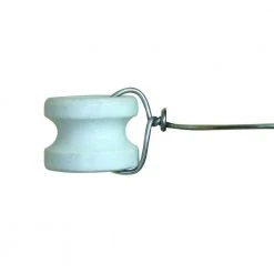 Best Sale ❤️ Donut Porcelain Insulator (10-Pack) by Field Guardian ⌛