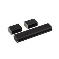 Hot Sale ❤️ Evolver Black Aluminum Octagonal Line Post Kit by FORTRESS ⭐ 12 Hot Sale ❤️ Evolver Black Aluminum Octagonal Line Post Kit by FORTRESS ⭐ -Cheap Fence Gates Plus Store fortress fence hardware 31820 4f 1000