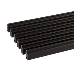 Flash Sale 🛒 Evolver Black Aluminum Fence Decorative Beam Rail (6-Pack) by FORTRESS 😍 -Cheap Fence Gates Plus Store fortress fence hardware 38520 4f 1000