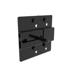 Best reviews of ⌛ Versai Gloss Black Steel Fence Slide Latch for Drive Gate by FORTRESS 👏