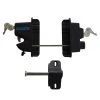 Buy β€οΈ Black Nylon Polymer Keystone X2 External Gate Latch with External Access by Weatherabless β€οΈ 2 Buy β€οΈ Black Nylon Polymer Keystone X2 External Gate Latch with External Access by Weatherabless β€οΈ -Cheap Fence Gates Plus Store gate opener accessories zbga latchx2 nw 64 1000