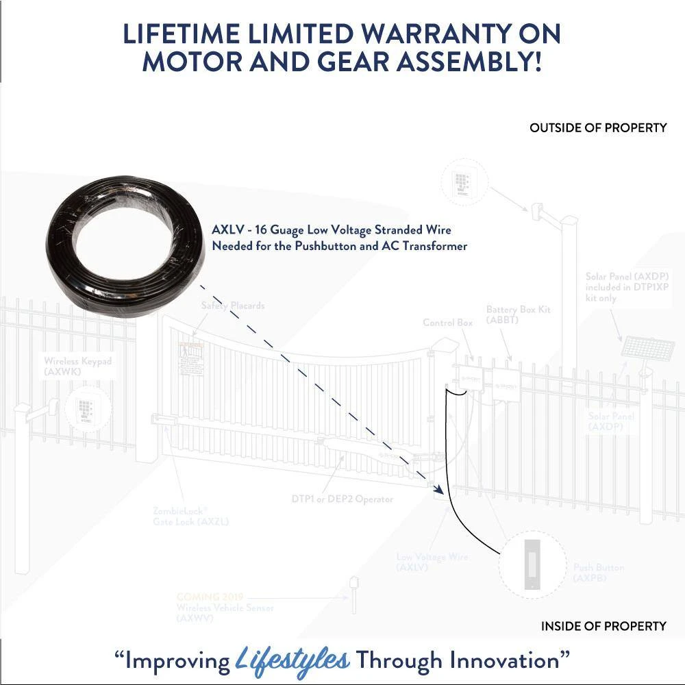 Buy 🔥 100 ft. Direct Burial Rated Low Voltage Stranded 2-Conductor Wire by GHOST CONTROLS ❤️ 4 Buy 🔥 100 ft. Direct Burial Rated Low Voltage Stranded 2-Conductor Wire by GHOST CONTROLS ❤️ - Image 2