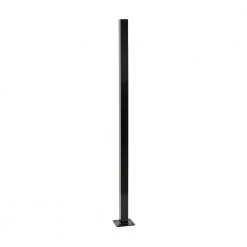 Outlet 🤩 Versai 2 in. x 2 in. x 4 ft. Gloss Black Steel Fence Post with 5 in. Base Plate by FORTRESS 😉 8 Outlet 🤩 Versai 2 in. x 2 in. x 4 ft. Gloss Black Steel Fence Post with 5 in. Base Plate by FORTRESS 😉 -Cheap Fence Gates Plus Store gloss black fortress metal fence posts 640077 c3 1000