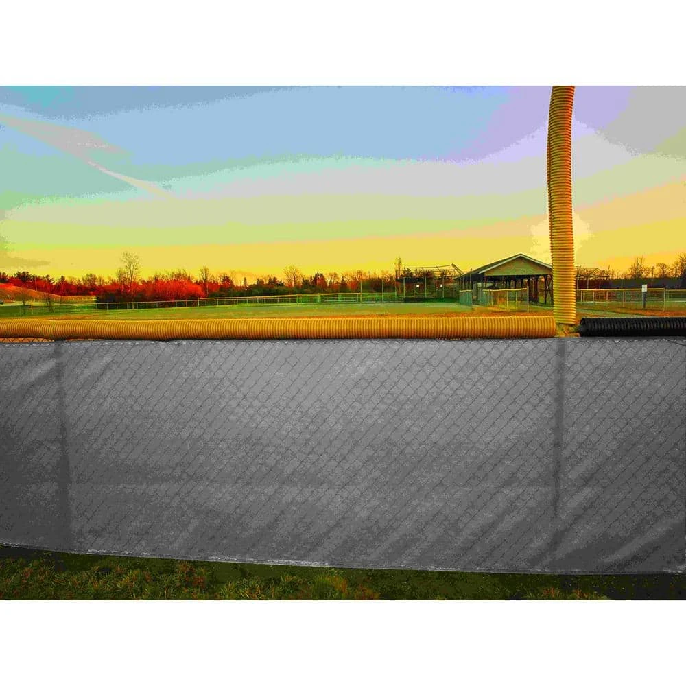 Outlet π 44 in. x 50 ft. Mesh Fabric Privacy Fence Screen with Integrated Button Hole in Grey by Unbranded β€οΈ 5 Outlet π 44 in. x 50 ft. Mesh Fabric Privacy Fence Screen with Integrated Button Hole in Grey by Unbranded β€οΈ - Image 3