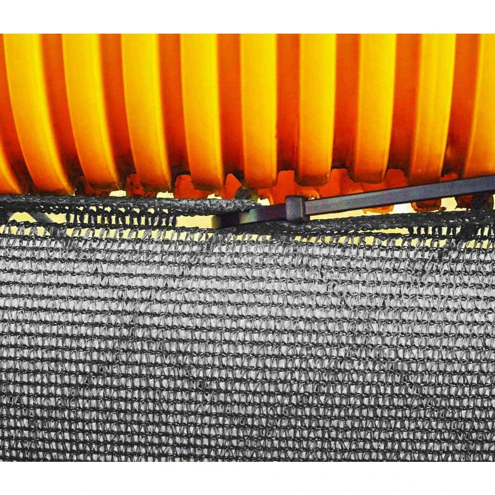 Outlet π 44 in. x 50 ft. Mesh Fabric Privacy Fence Screen with Integrated Button Hole in Grey by Unbranded β€οΈ 4 Outlet π 44 in. x 50 ft. Mesh Fabric Privacy Fence Screen with Integrated Button Hole in Grey by Unbranded β€οΈ - Image 2