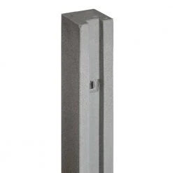 Best Sale ⭐ 5 in. x 5 in. x 8-1/2 ft. Gray Composite Fence Gate Post by SimTek 😉