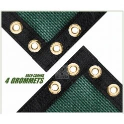 Promo 🔥 6 ft. x 25 ft. Green Privacy Fence Screen Mesh Fabric Cover Windscreen with Reinforced Grommets for Garden Fence by COLOURTREE ✨ -Cheap Fence Gates Plus Store green colourtree outdoor privacy screens tap0625 1 1d 1000