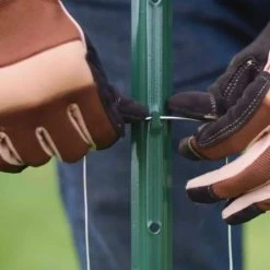 Best deal 😀 1 in. x 2.25 in. x 7 ft. Green Steel U Fence Post by Everbilt ✔️ -Cheap Fence Gates Plus Store green everbilt garden fencing 901157eb 76 1000