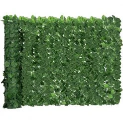 Best Sale ❤️ 98 in. x 39 in. Artificial Ivy Grass Privacy Screen in Green by VIVOSUN 🧨