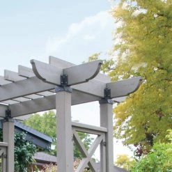 Top 10 ✔️ 4 in. x 4 in. Aluminum Post Top Connector by Yardistry 😍 -Cheap Fence Gates Plus Store grey black yardistry deck post caps yp21012 44 1000